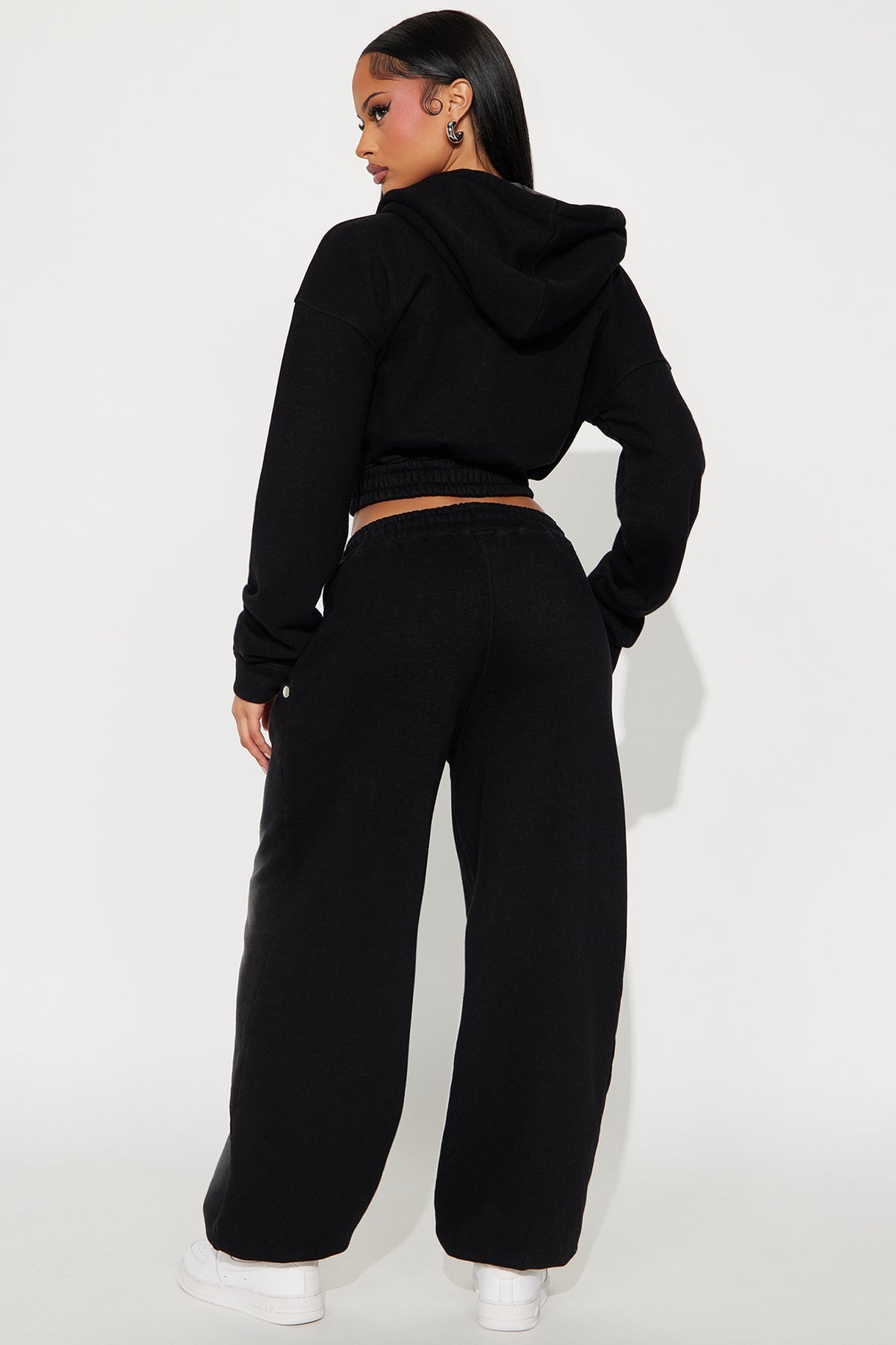 Fade Into Me Fleece Black Tracksuit | Womens tracksuit black fleece tracksuit set womens cozy tracksuits for women everyday wear