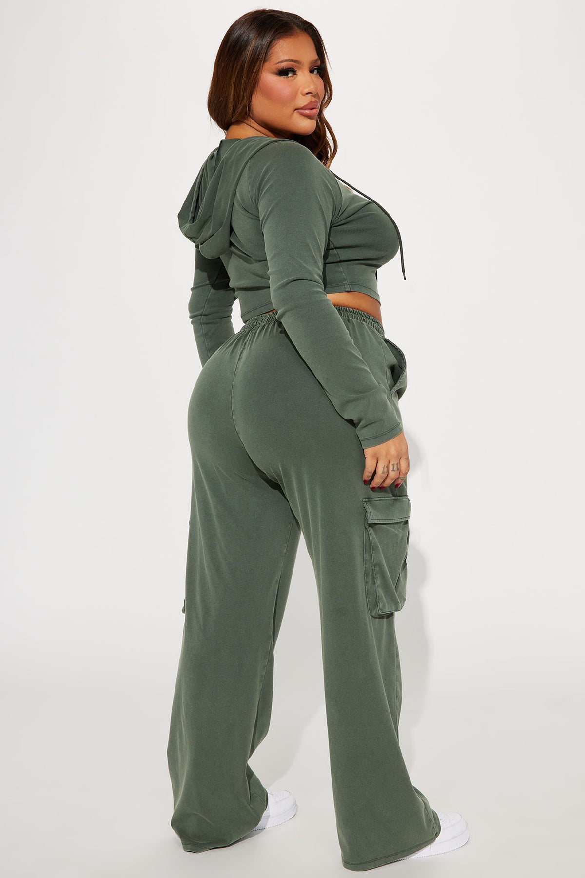 Keep It Casual Washed Olive Tracksuit | Womens tracksuit olive washed tracksuit set womens casual tracksuits for women
