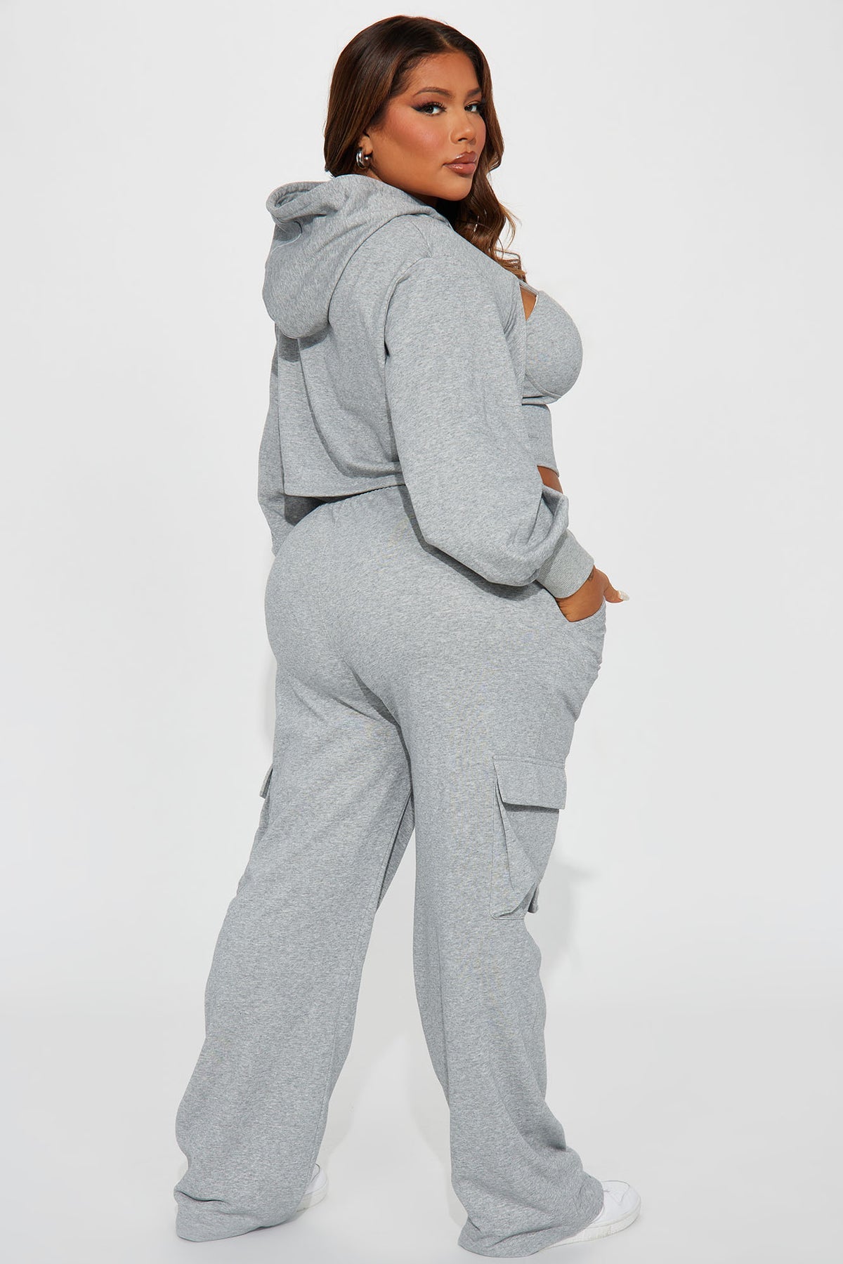 Never Blend In 3 Piece Grey Tracksuit | Womens tracksuit grey 3 piece tracksuit set womens stylish tracksuits for women
