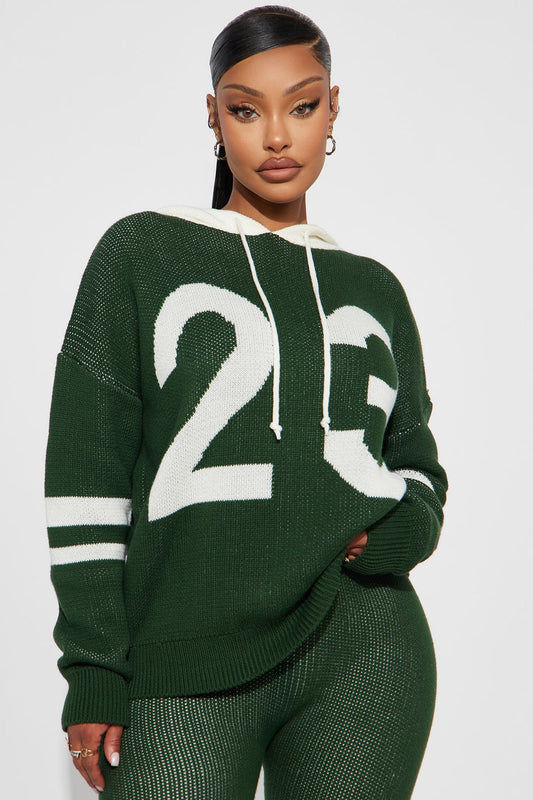 Playing The Game Sweater Legging Hunter Tracksuit | Womens tracksuit hunter sweater legging tracksuit set womens fitted tracksuits for women