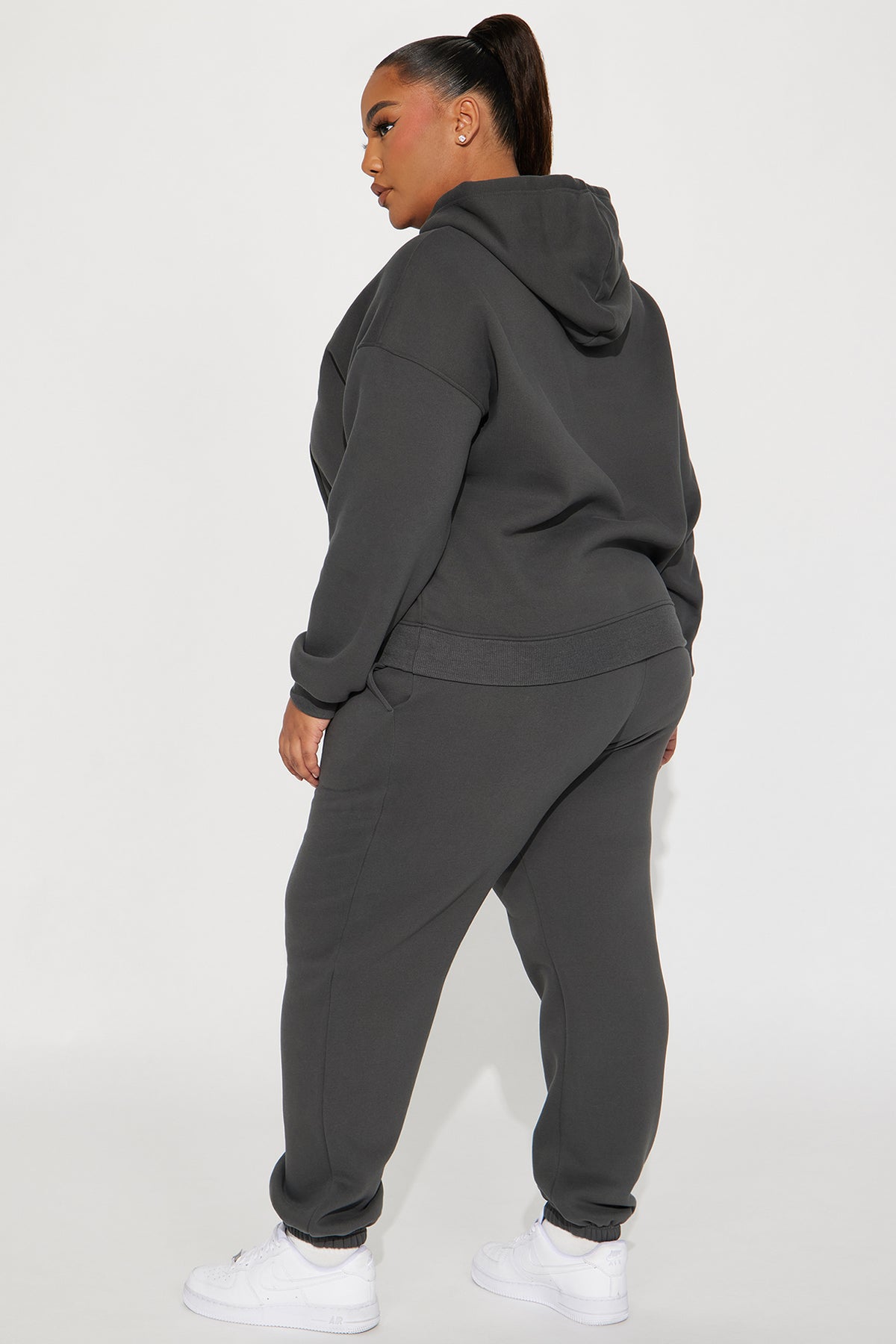 Saint Charcoal Tracksuit | Womens tracksuit charcoal hoodie jogger tracksuit set womens comfortable tracksuits for women everyday wear