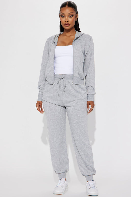 Classic Vibe Heather Grey Tracksuit | Womens tracksuit grey classic jogger tracksuit set womens everyday tracksuits for women comfortable wear