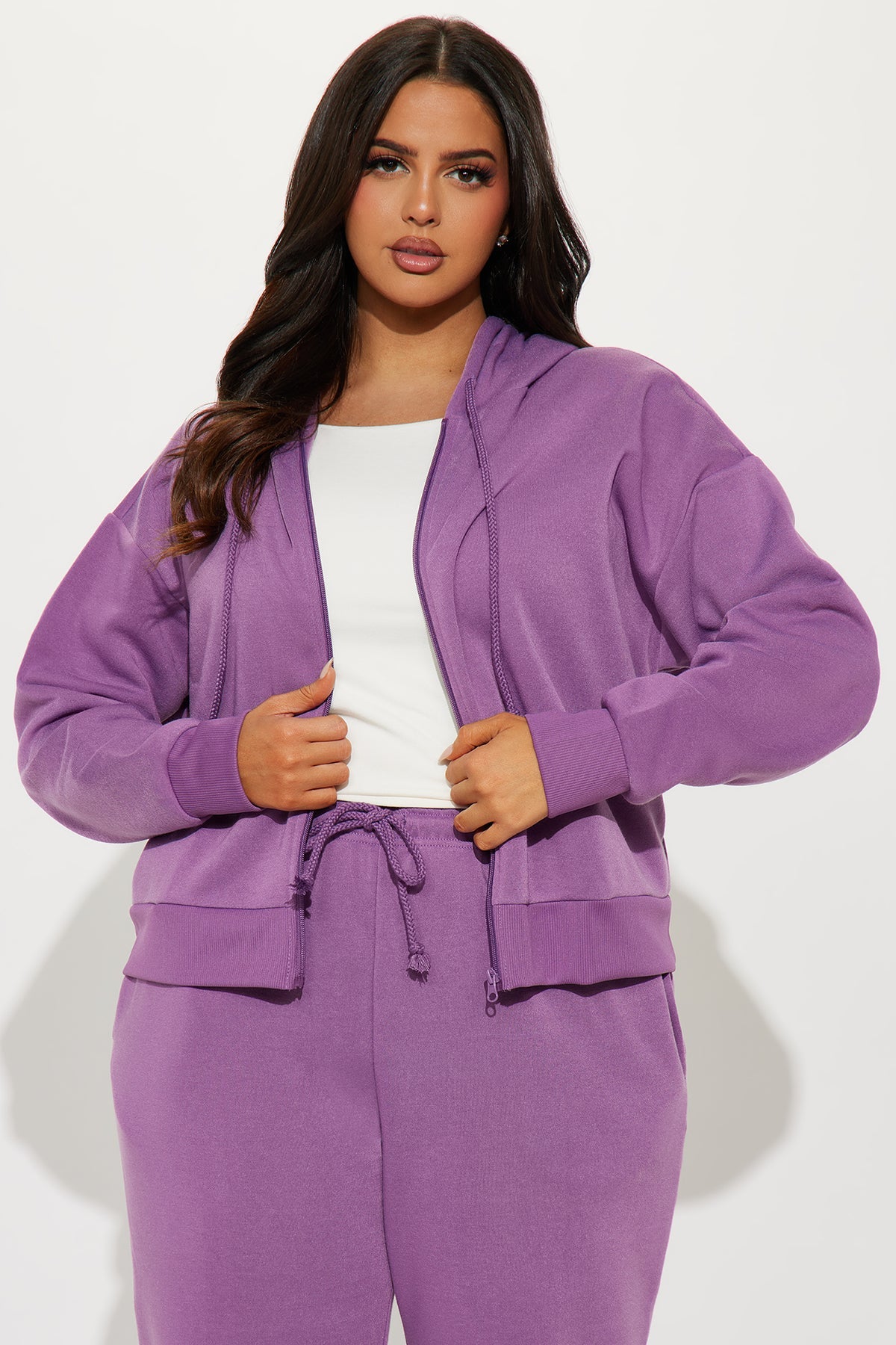 Game On Fleece Lilac Tracksuit | Womens tracksuit lilac fleece tracksuit set womens soft tracksuits for women cozy outfit