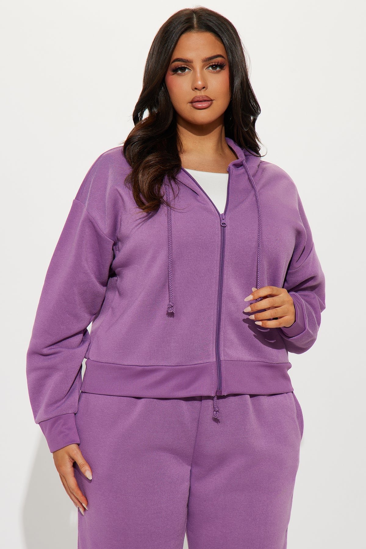 Game On Fleece Lilac Tracksuit | Womens tracksuit lilac fleece tracksuit set womens soft tracksuits for women cozy outfit