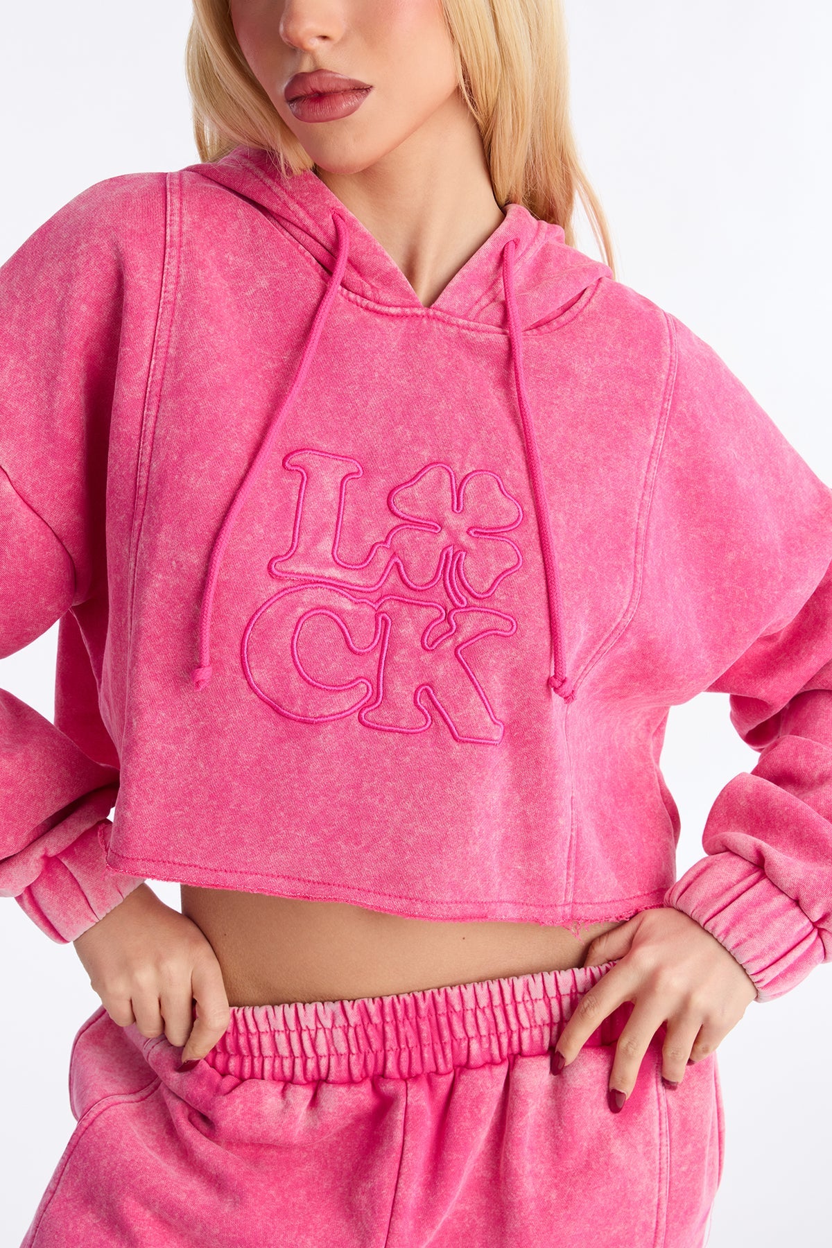 Get Lucky Washed Fleece Pink Tracksuit | Womens tracksuit pink washed fleece tracksuit set womens trendy tracksuits for women