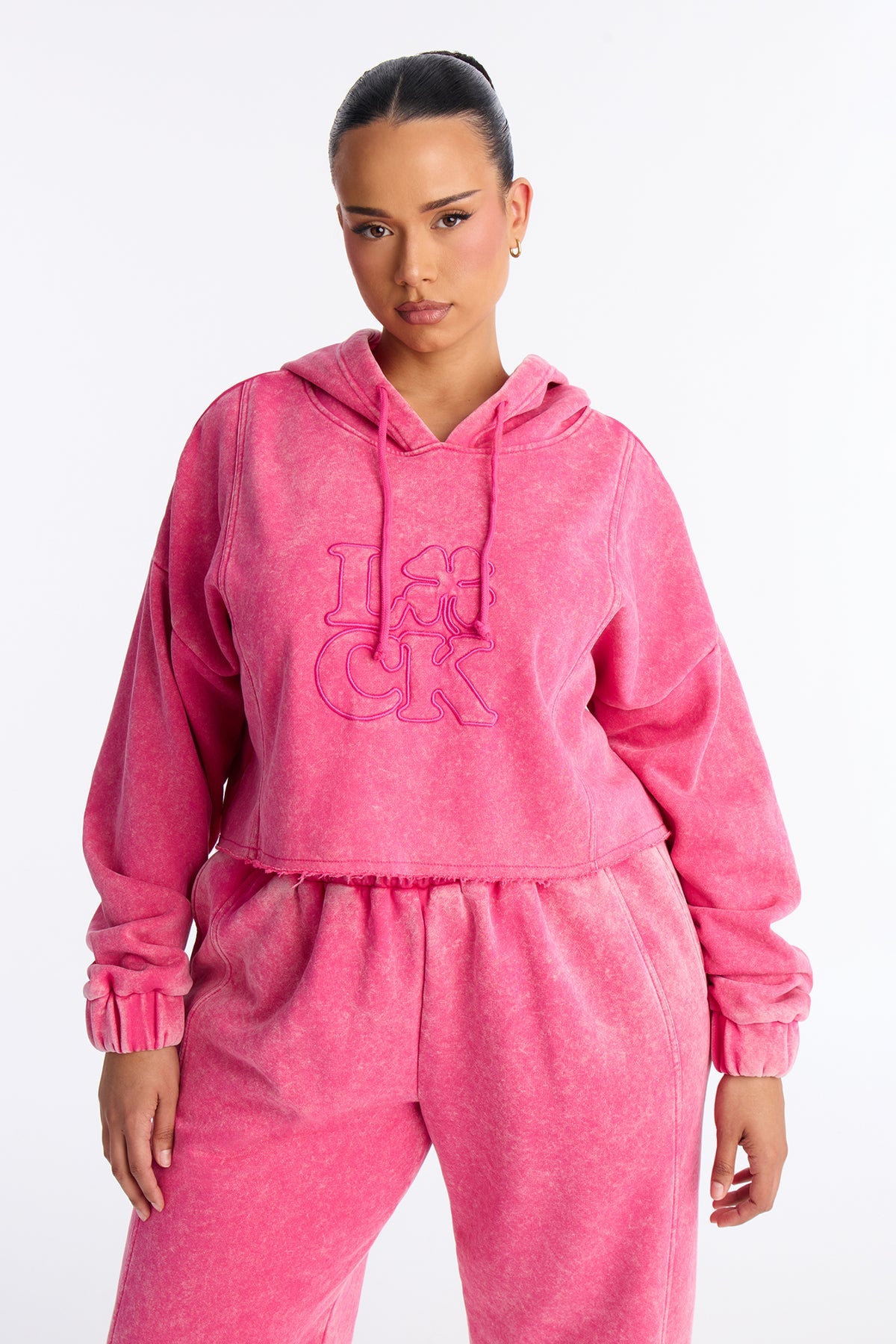 Get Lucky Washed Fleece Pink Tracksuit | Womens tracksuit pink washed fleece tracksuit set womens trendy tracksuits for women