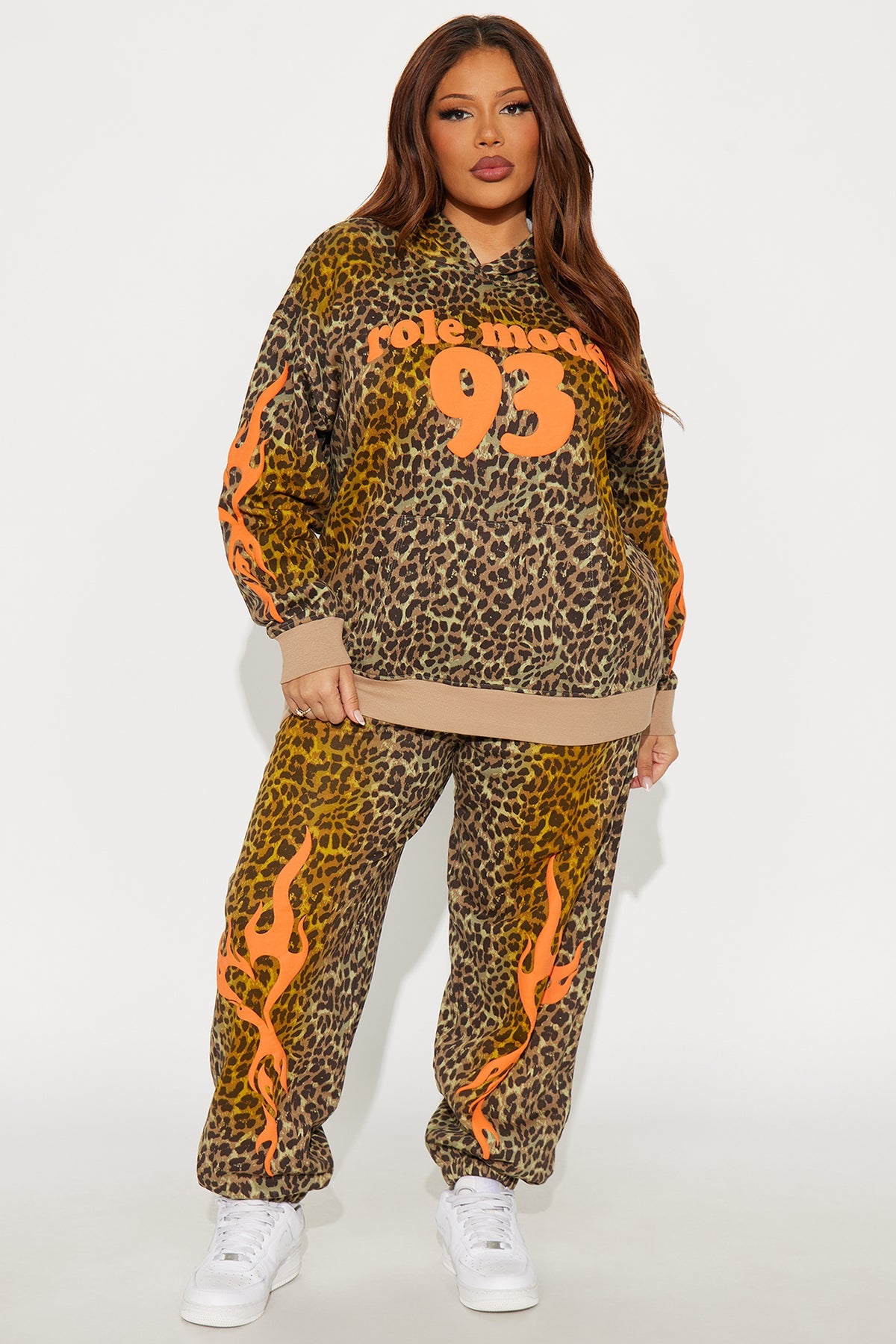 Hot Streak Leopard Fleece Grey Tracksuit | Womens tracksuit grey leopard fleece tracksuit set womens bold tracksuits for women stylish