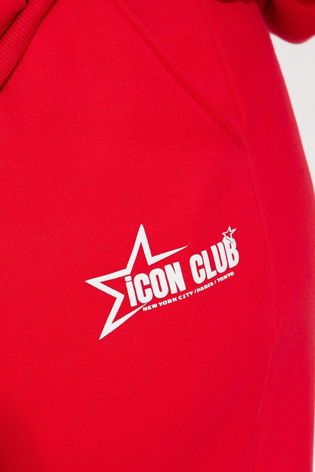 Iconic Club Fleece Red Tracksuit | Womens tracksuit red fleece tracksuit set womens bold tracksuits for women winter oversized fit