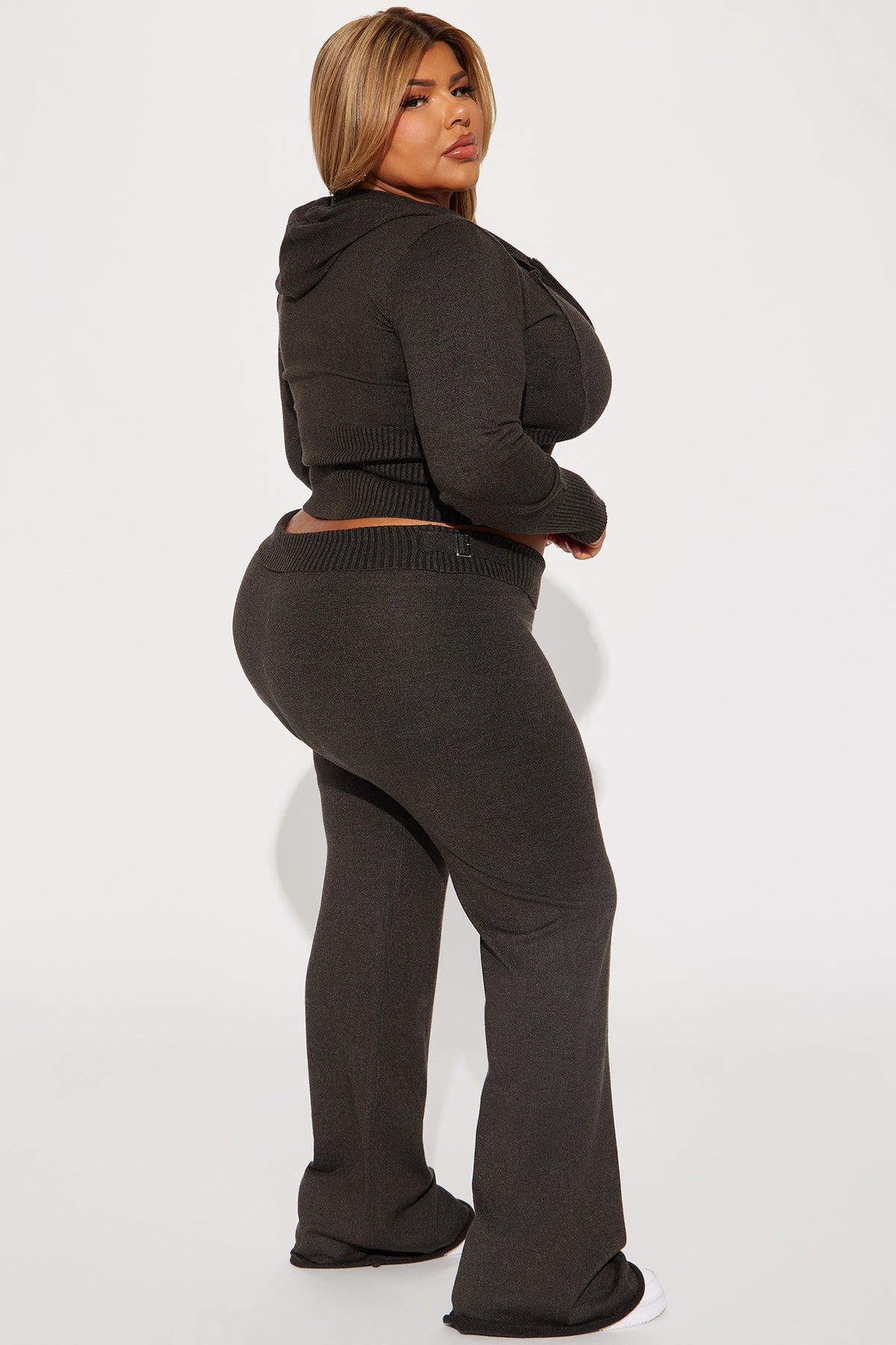 Lena Sweater Charcoal Tracksuit | Womens tracksuit charcoal sweater tracksuit set womens cozy tracksuits for women