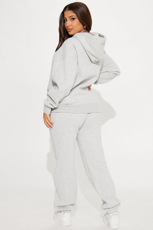 Milano Heathered Grey Tracksuit | Womens tracksuit grey heather hoodie jogger tracksuit set womens casual tracksuits for women