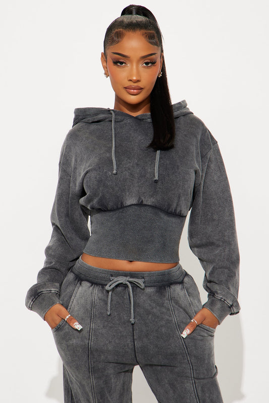 My Type Rib Waist Fleece Grey Tracksuit | Womens tracksuit grey fleece rib waist tracksuit set womens stylish tracksuits for women