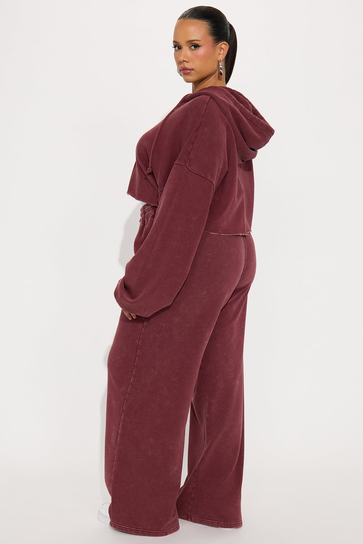 On The Go Fleece Burgundy Tracksuit | Womens tracksuit burgundy fleece tracksuit set womens winter tracksuits for women stylish