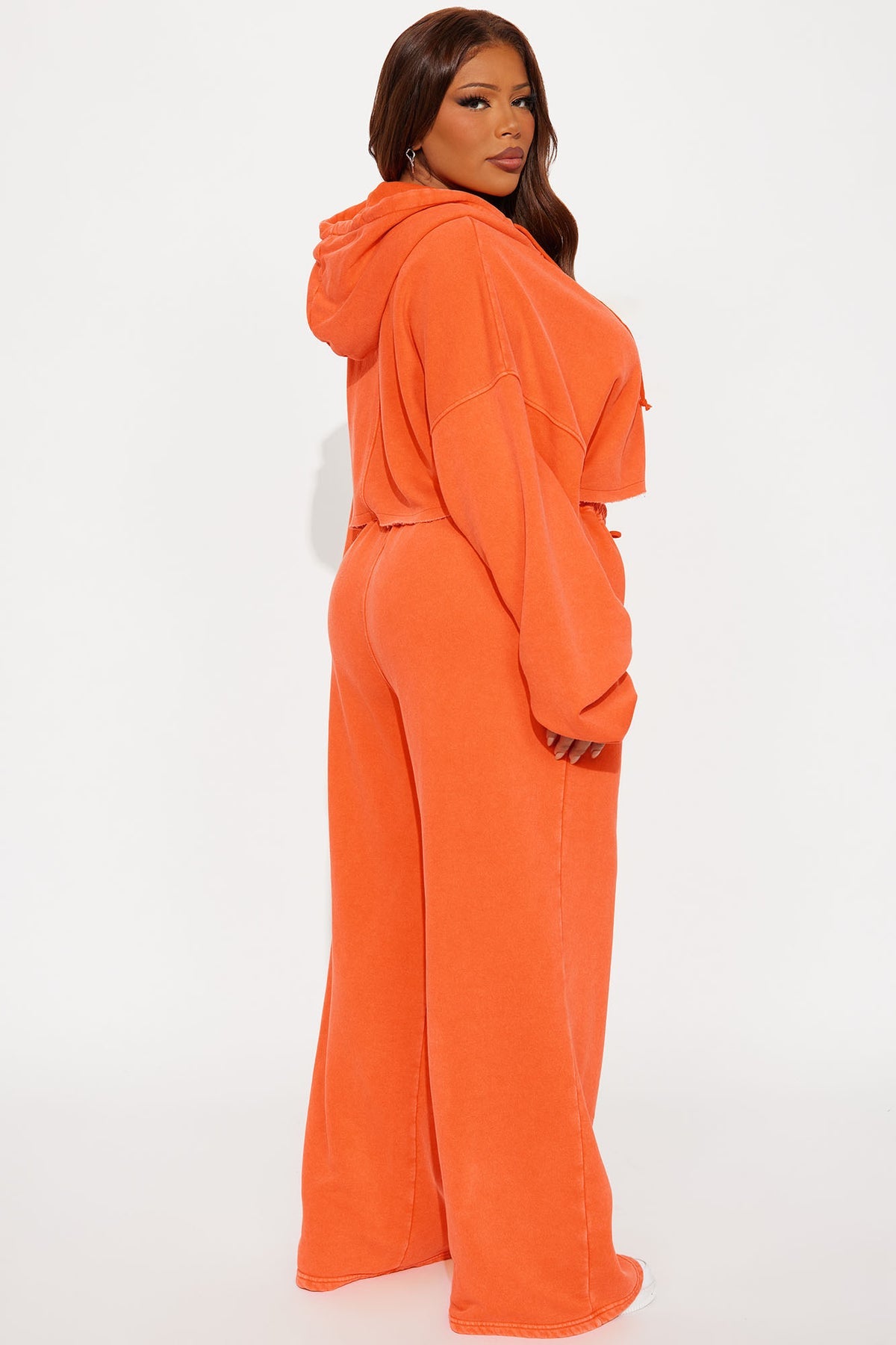 On The Go Fleece Orange Tracksuit | Womens tracksuit orange fleece tracksuit set womens bold tracksuits for women