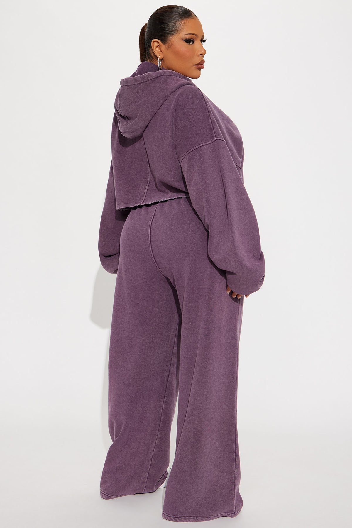 On The Go Fleece Purple Tracksuit | Womens tracksuit purple fleece tracksuit set womens trendy tracksuits for women oversized fit