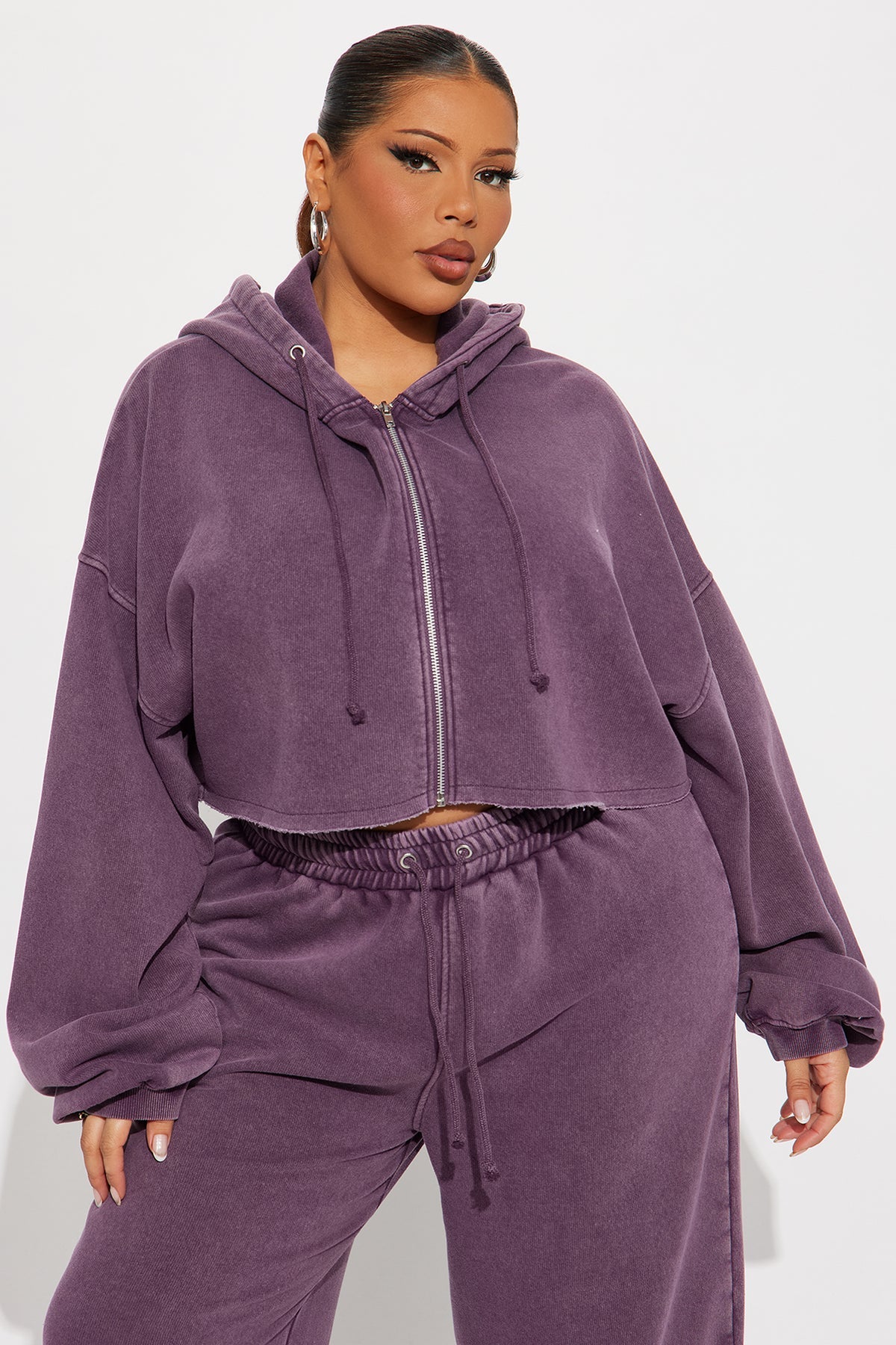 On The Go Fleece Purple Tracksuit | Womens tracksuit purple fleece tracksuit set womens trendy tracksuits for women oversized fit