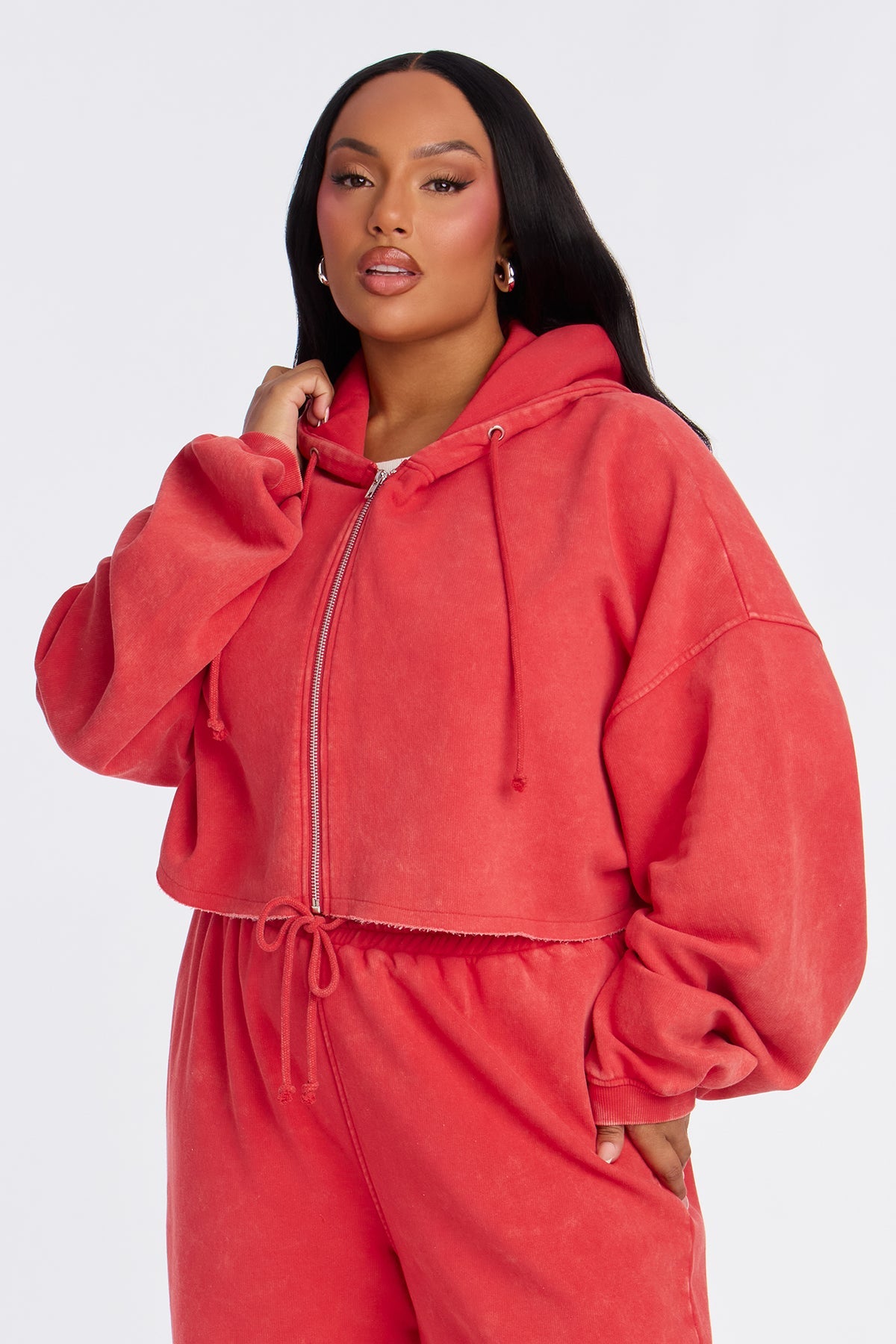On The Go Fleece Red Tracksuit | Womens tracksuit red fleece tracksuit set womens bold tracksuits for women
