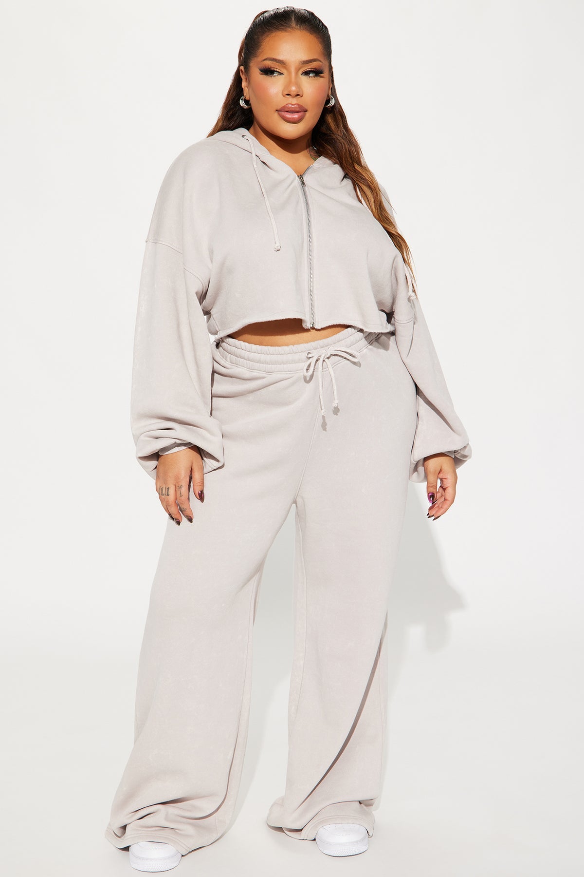 On The Go Fleece Taupe Tracksuit | Womens tracksuit taupe fleece tracksuit set womens cozy tracksuits for women oversized fit