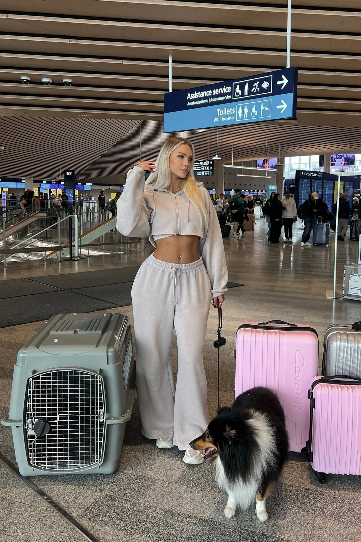 On The Go Fleece Taupe Tracksuit | Womens tracksuit taupe fleece tracksuit set womens cozy tracksuits for women oversized fit