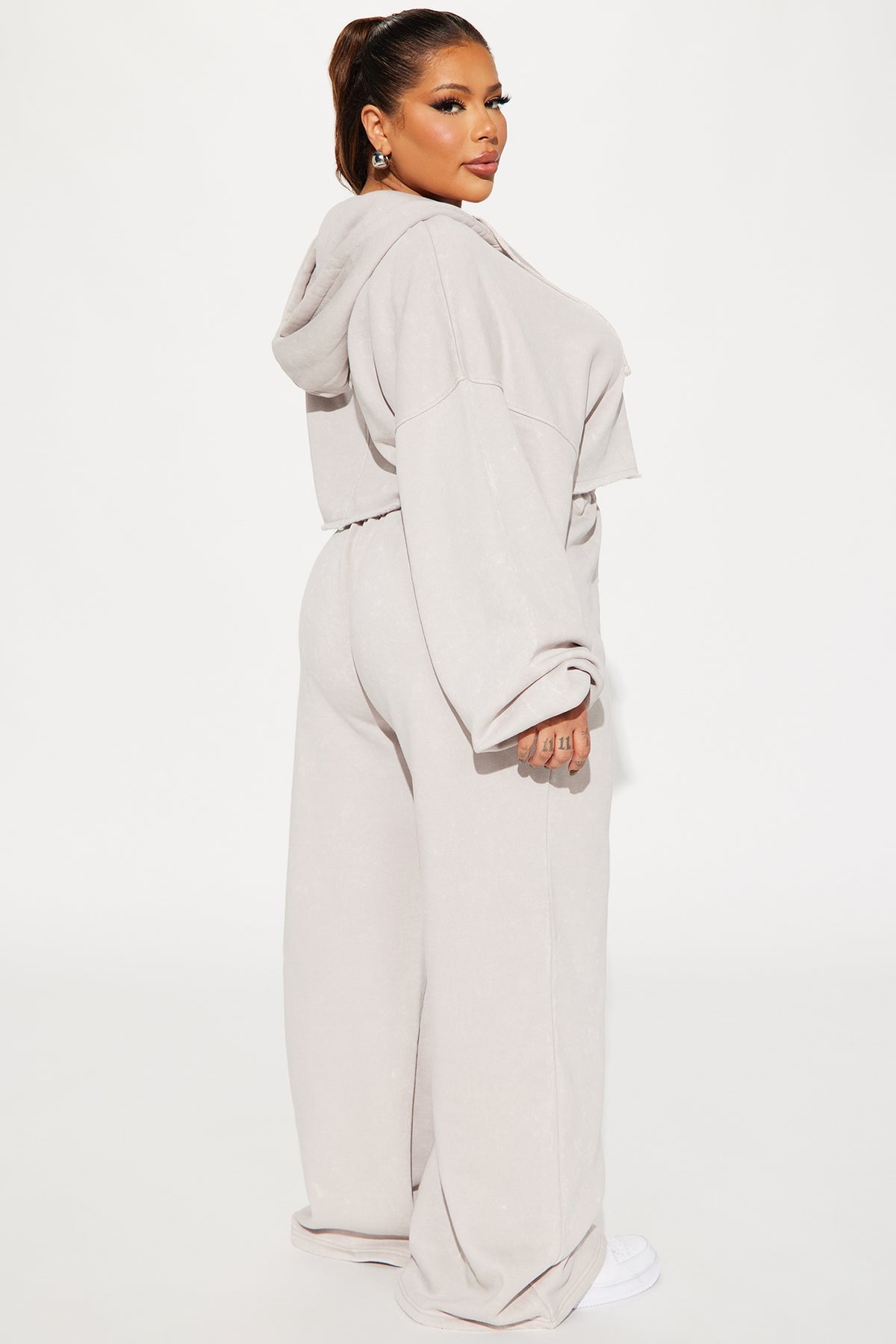 On The Go Fleece Taupe Tracksuit | Womens tracksuit taupe fleece tracksuit set womens cozy tracksuits for women oversized fit