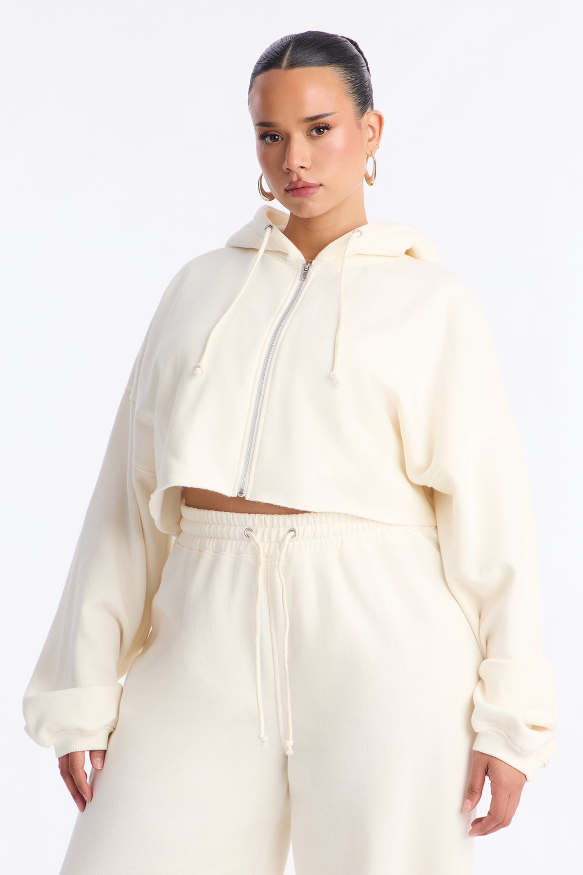 On The Go Fleece White Tracksuit | Womens tracksuit white fleece tracksuit set womens clean aesthetic tracksuits for women