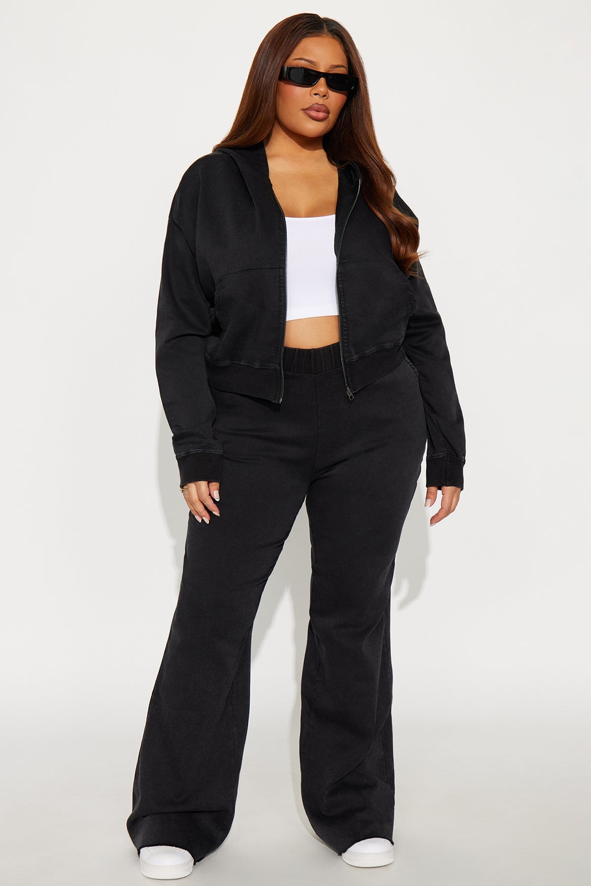 On The Move Washed Denim Black Wash Tracksuit | Womens tracksuit black wash denim tracksuit set womens streetwear tracksuits for women edgy look