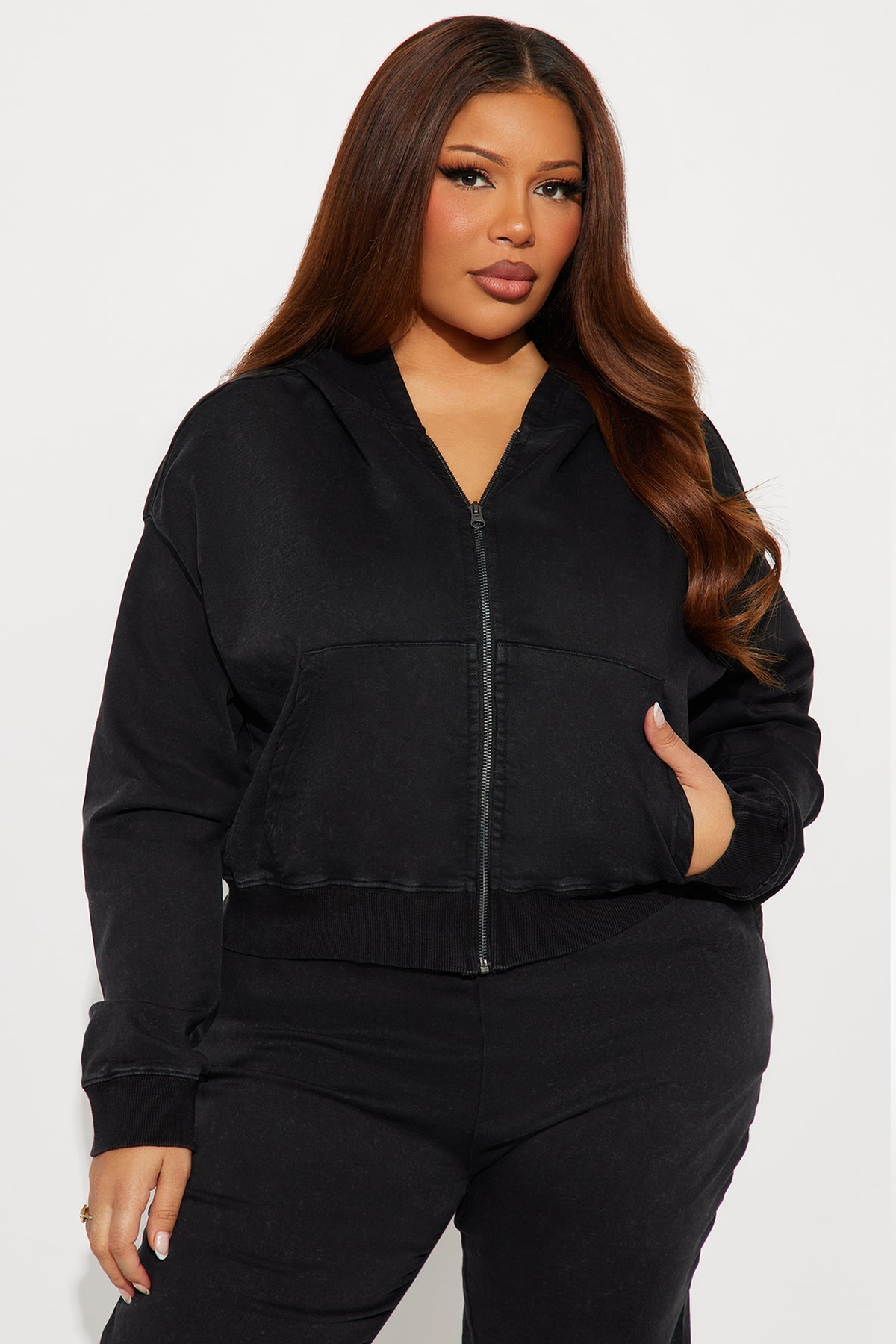 On The Move Washed Denim Black Wash Tracksuit | Womens tracksuit black wash denim tracksuit set womens streetwear tracksuits for women edgy look
