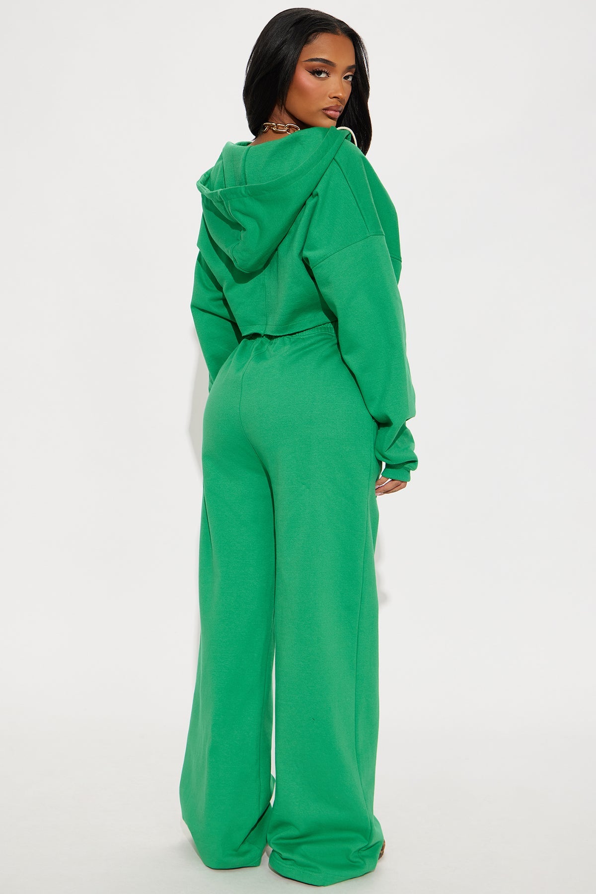 On The Way Green Tracksuit | Womens tracksuit green cropped hoodie tracksuit set womens trendy tracksuits for women