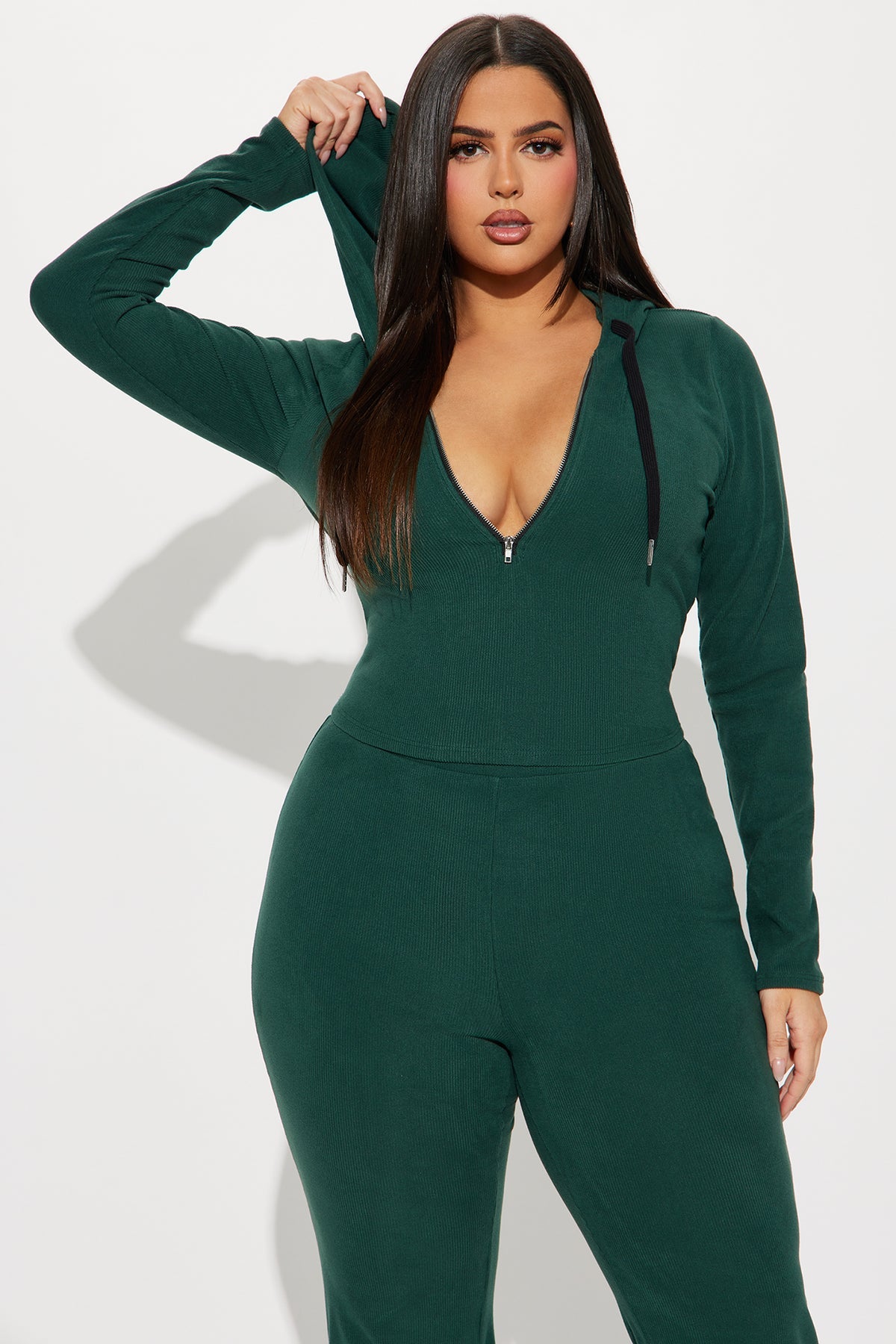 On To Go Hoodie Hunter Green Tracksuit | Womens tracksuit hunter green hoodie tracksuit set womens trendy tracksuits for women