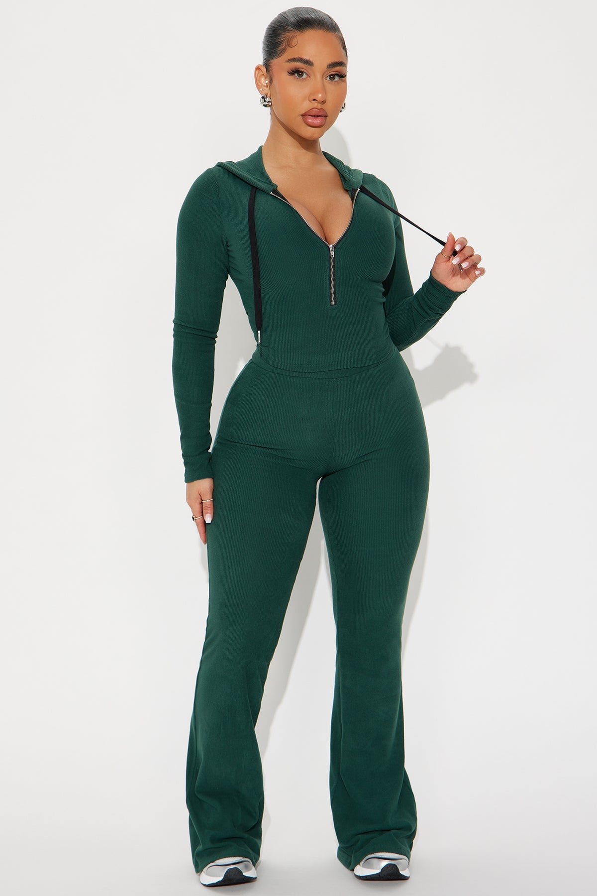 On To Go Hoodie Hunter Green Tracksuit | Womens tracksuit hunter green hoodie tracksuit set womens trendy tracksuits for women