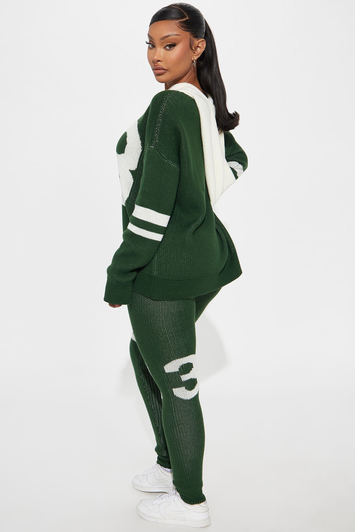 Playing The Game Sweater Legging Hunter Tracksuit | Womens tracksuit hunter sweater legging tracksuit set womens fitted tracksuits for women