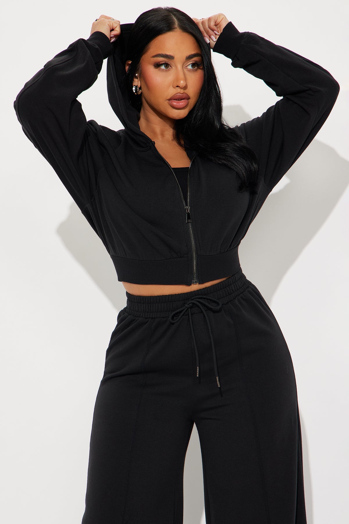 Savannah Fleece Black Tracksuit | Womens tracksuit black fleece tracksuit set womens winter tracksuits for women cozy outfit