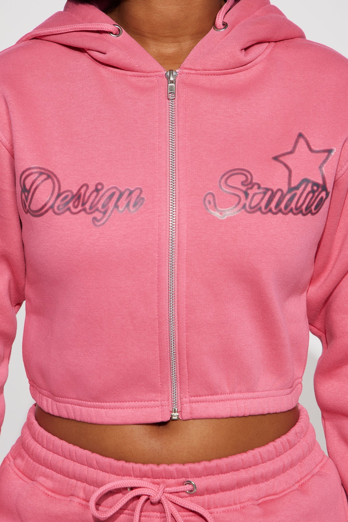 Star Design Studio Fleece Pink Tracksuit | Womens tracksuit pink fleece tracksuit set womens stylish tracksuits for women