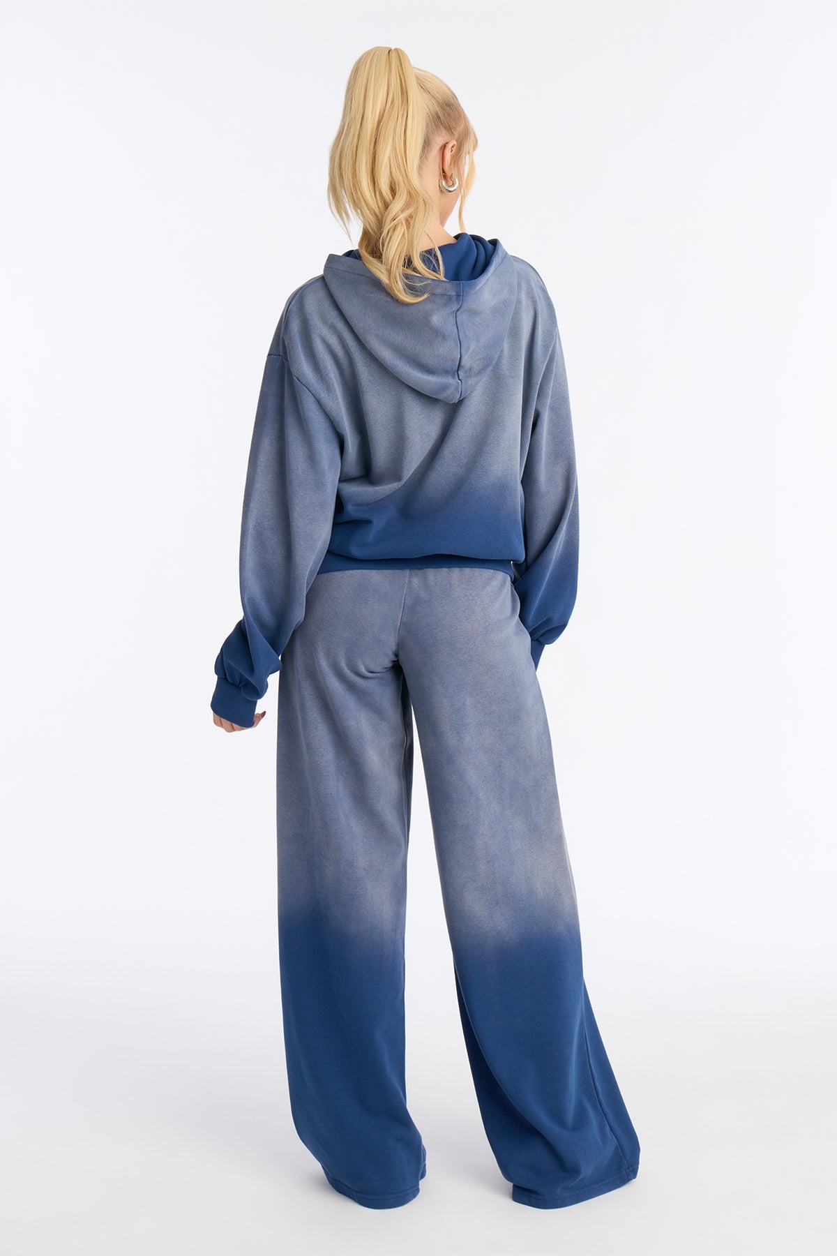 The 88 Ombre Sweatshirt Hoodie Blue Tracksuit | Womens tracksuit blue ombre hoodie tracksuit set womens stylish tracksuits for women