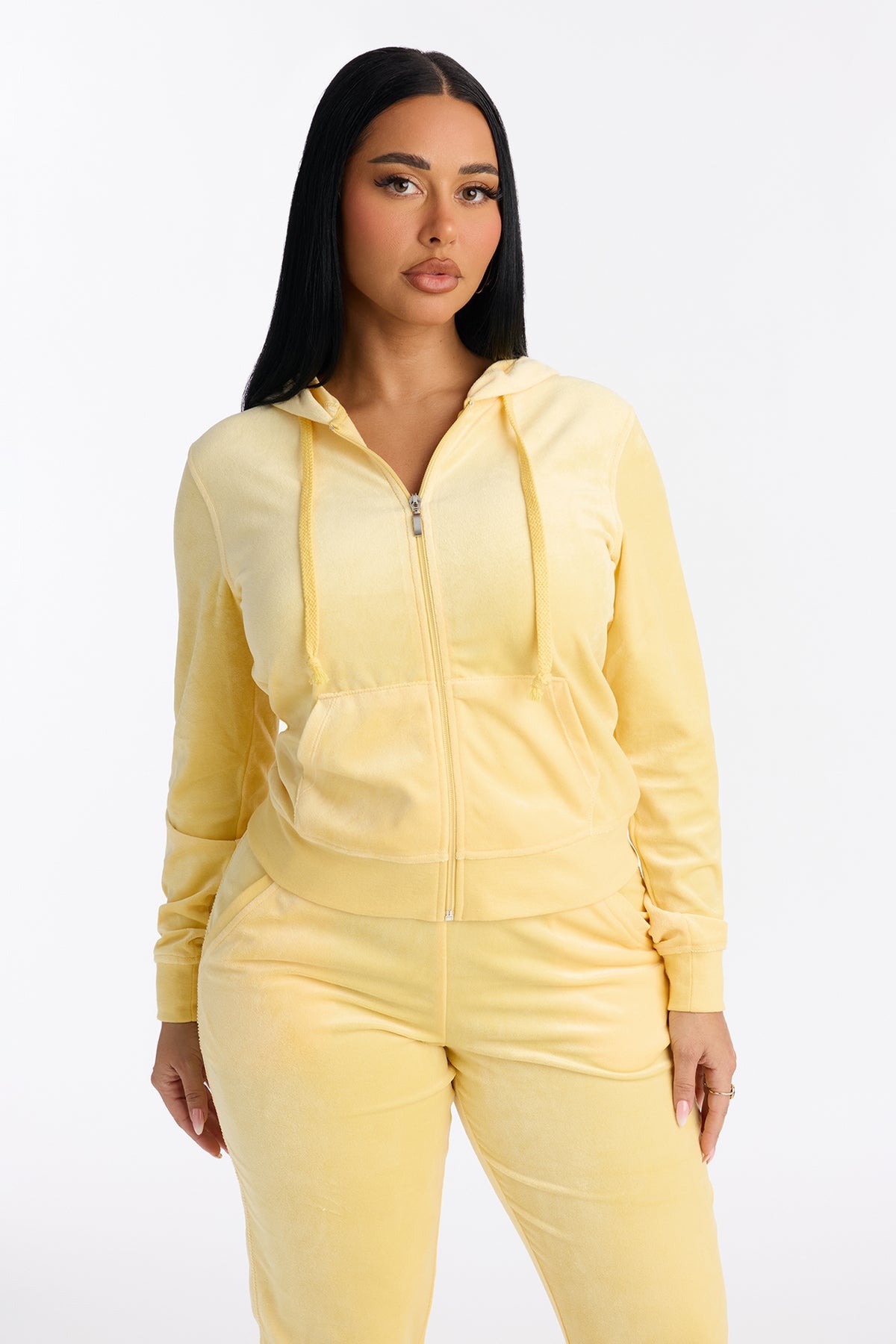 The Original Trendsetter Velour Yellow Tracksuit | Womens tracksuit yellow velour tracksuit set womens luxury tracksuits for women