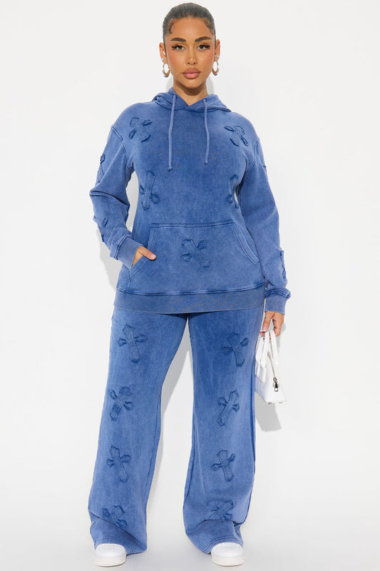 You Crossed My Mind Lounge Blue Tracksuit | Womens tracksuit blue lounge tracksuit set womens comfortable tracksuits for women