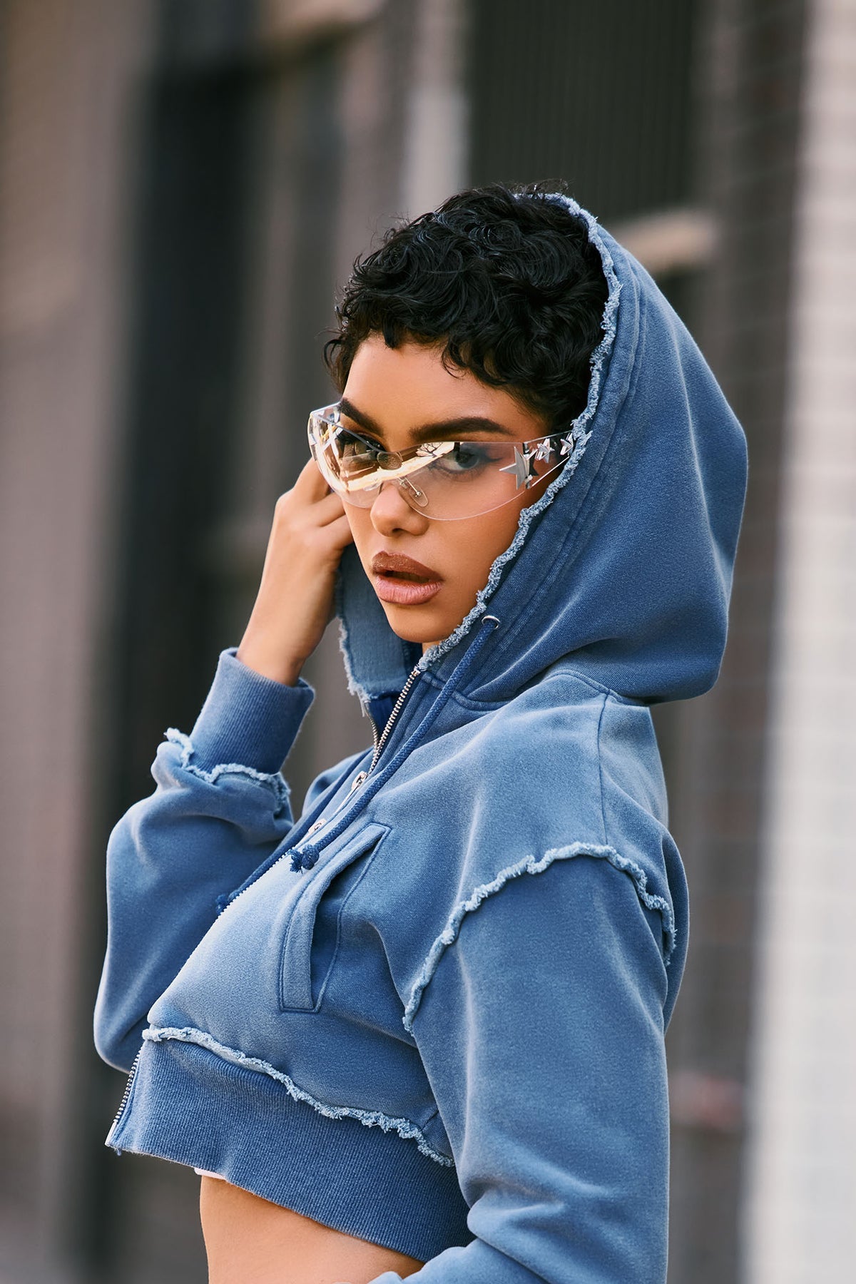 Your Favorite Fleece Low Rise Blue Tracksuit | Womens tracksuit blue fleece low rise tracksuit set womens trendy tracksuits for women oversized fit
